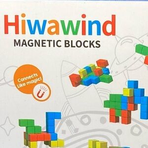 Magnetic Building Blocks Colorful Set New